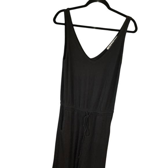 Michael Stars Black Knit Jumpsuit That Solves Every “What to Wear” Panic XS - Picture 1 of 8